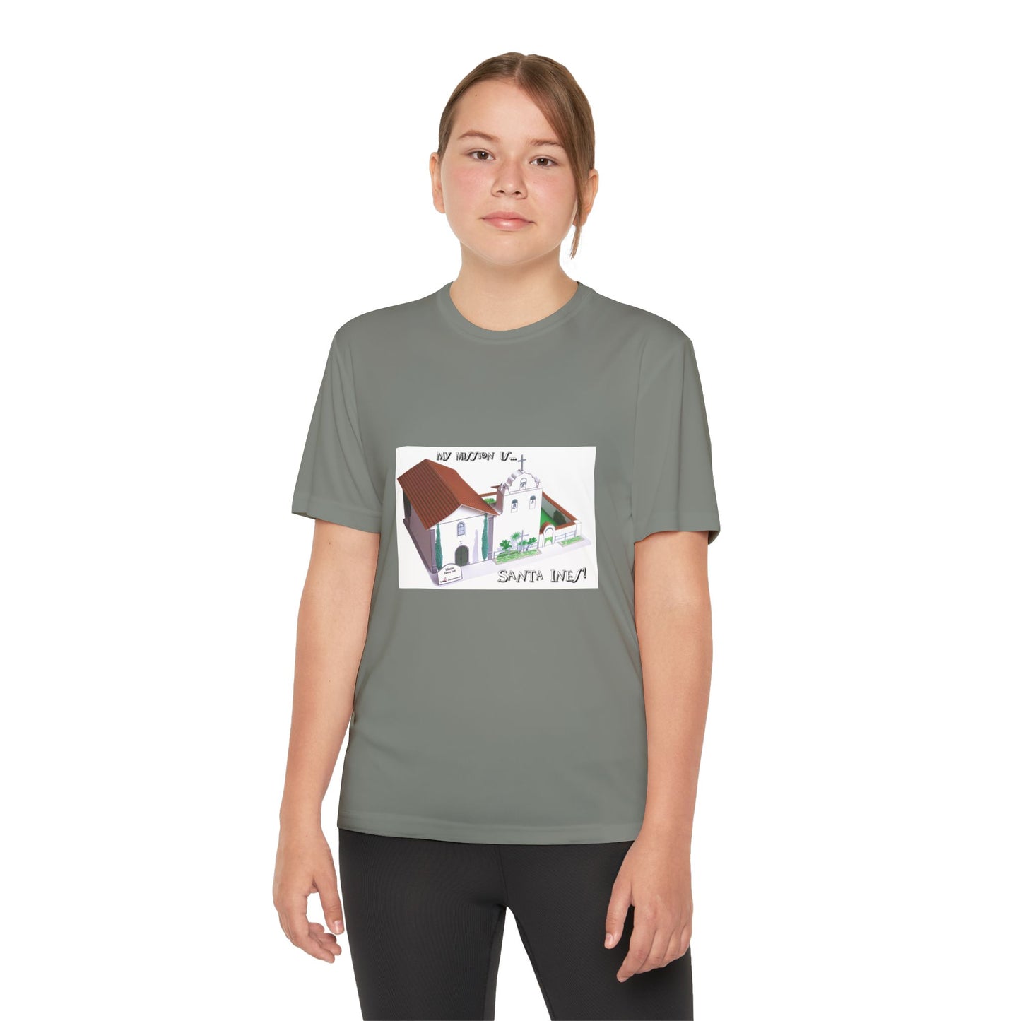 California Mission Santa Ines T-Shirt