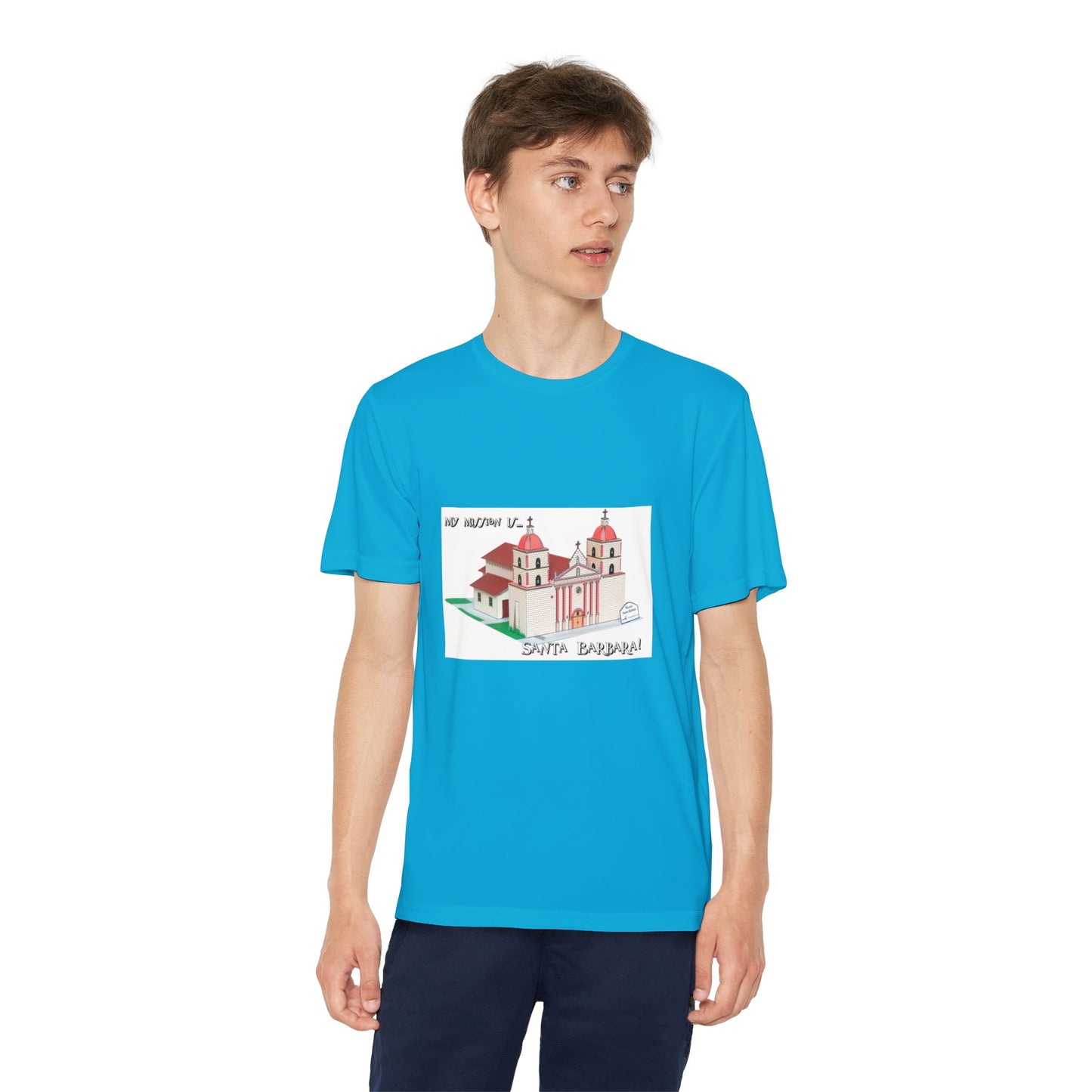 California Mission Santa Barbara T-Shirt