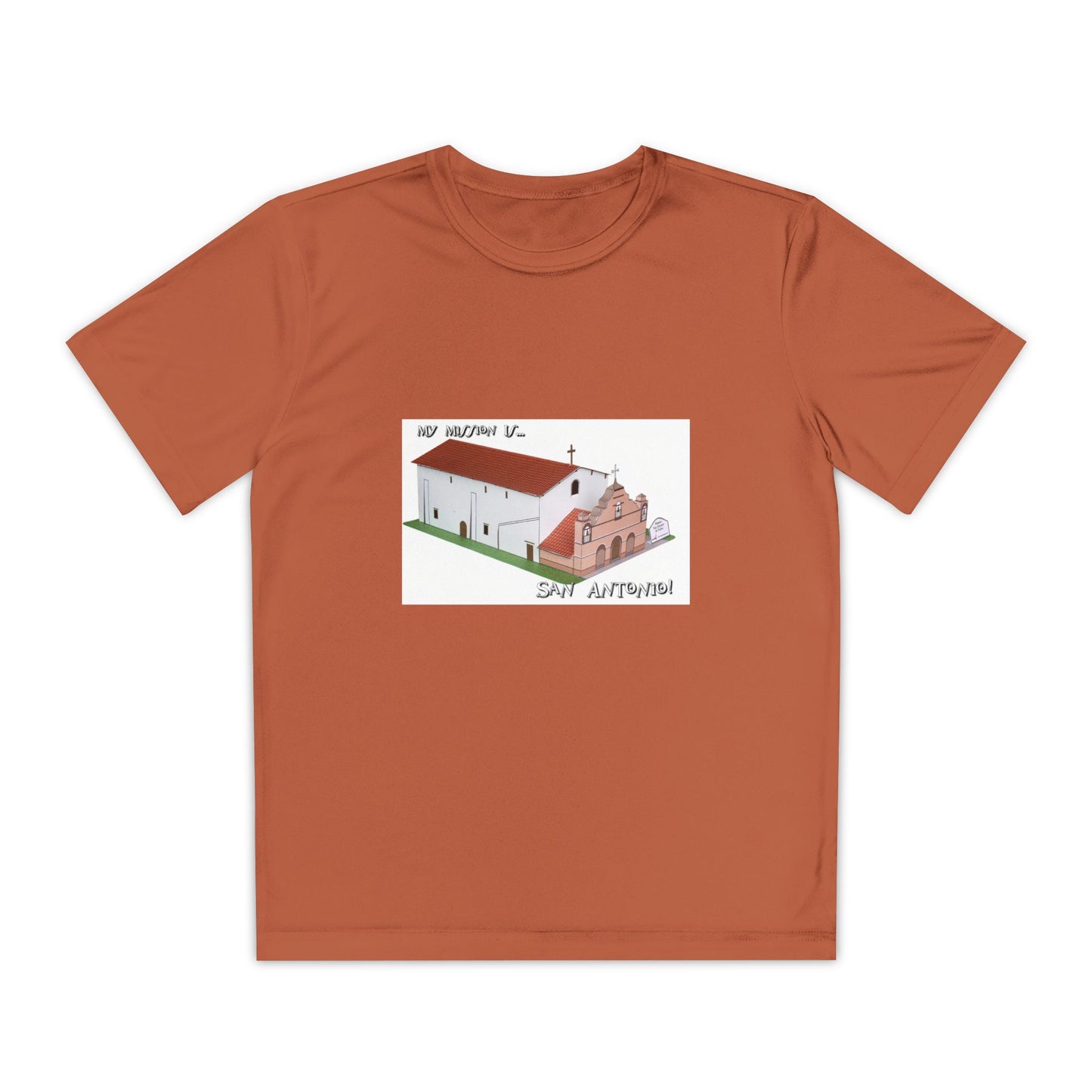 California Mission San Antonio T-Shirt