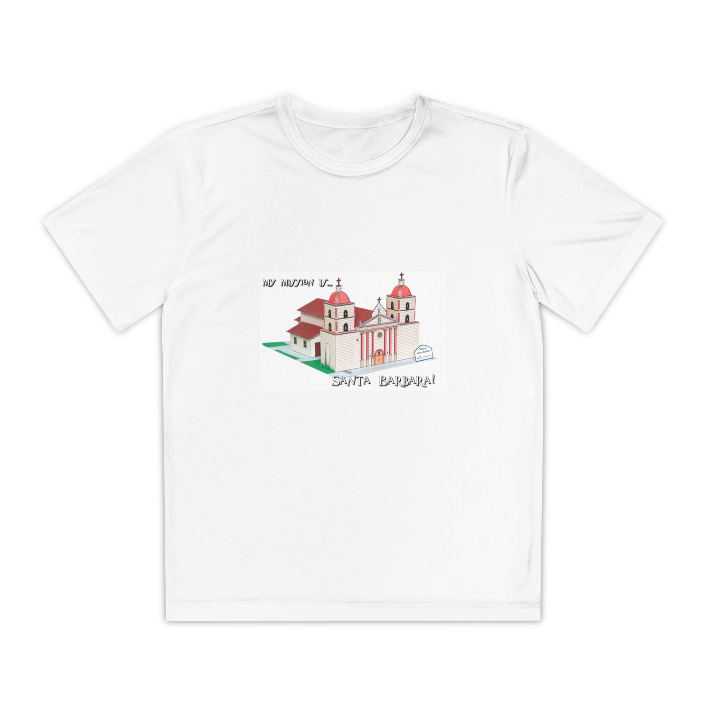 California Mission Santa Barbara T-Shirt