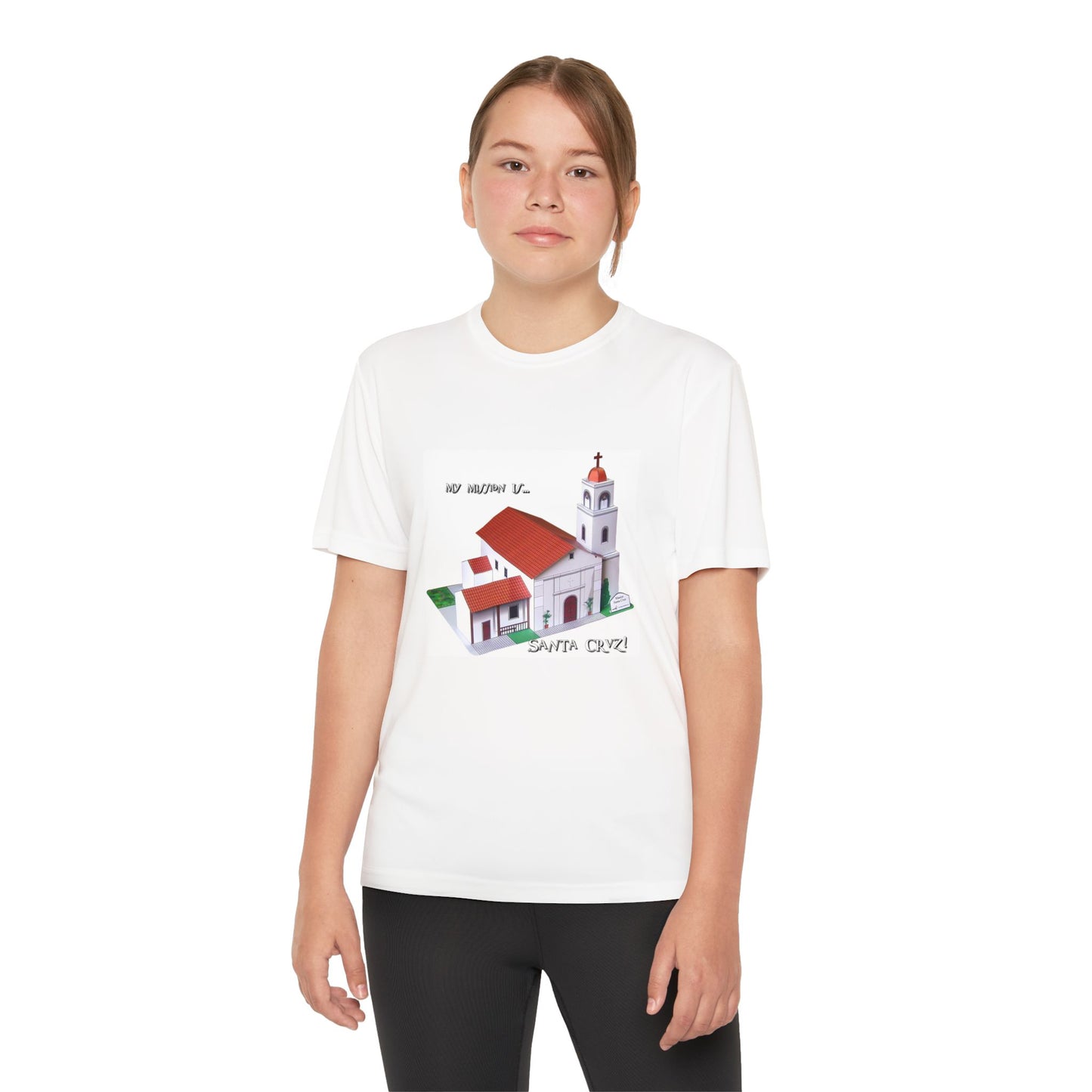 California Mission Santa Cruz T-Shirt
