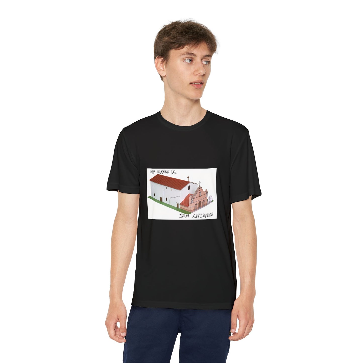 California Mission San Antonio T-Shirt