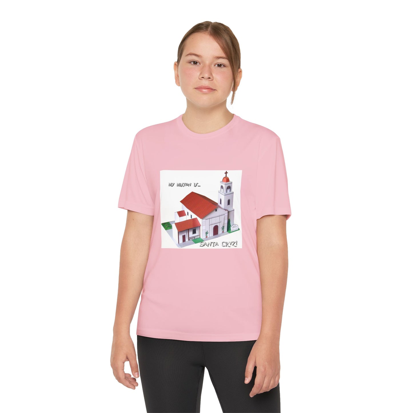 California Mission Santa Cruz T-Shirt