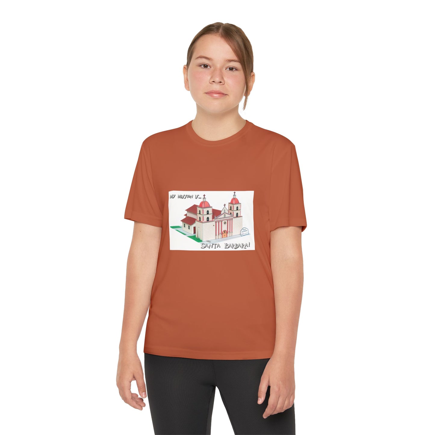 California Mission Santa Barbara T-Shirt