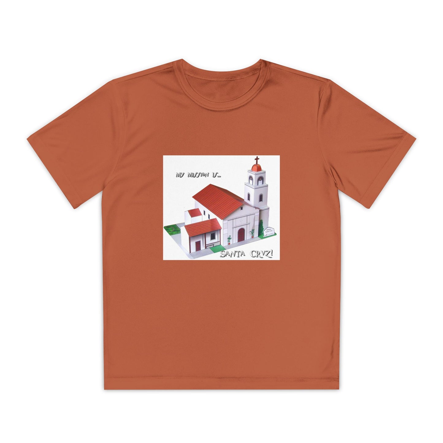 California Mission Santa Cruz T-Shirt