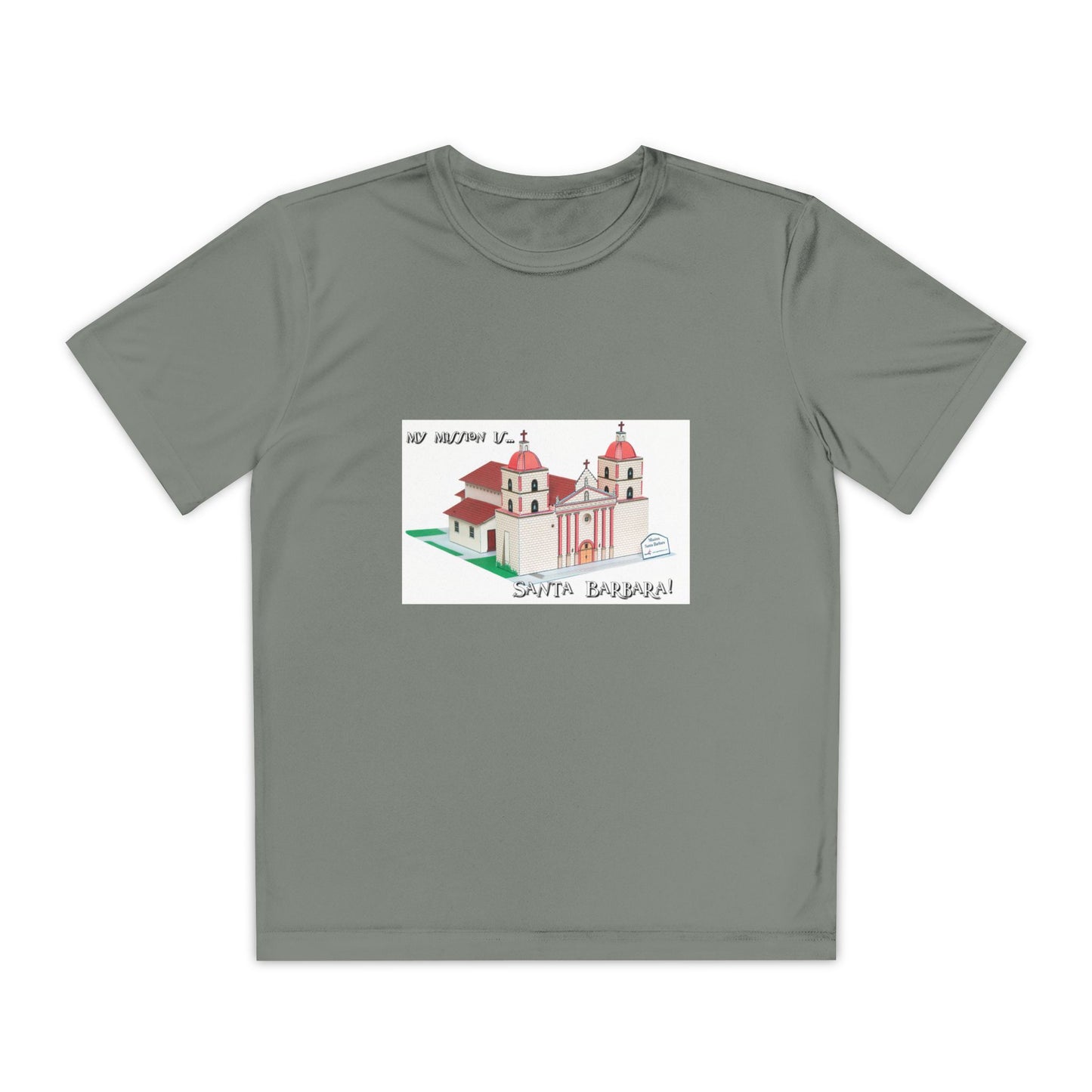California Mission Santa Barbara T-Shirt