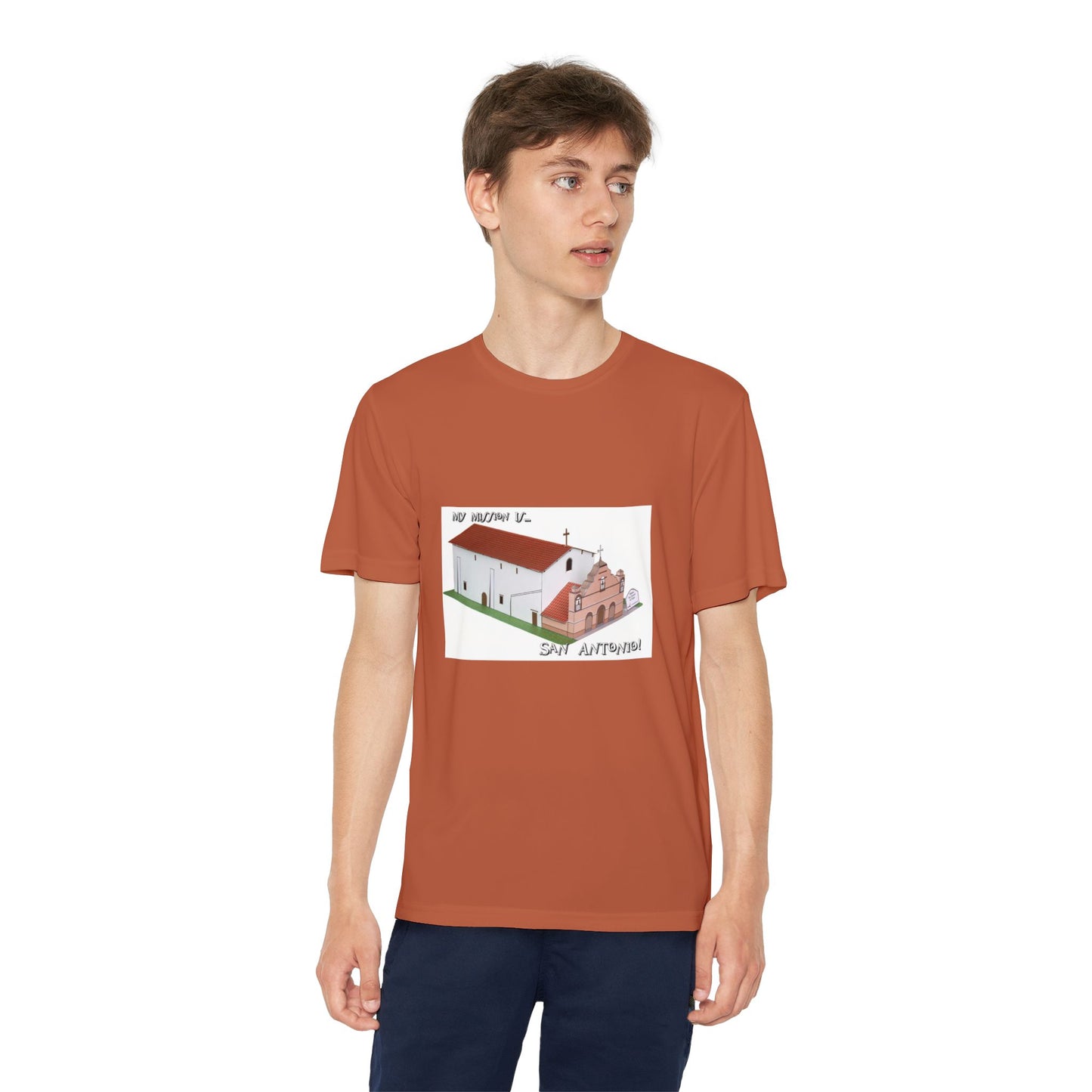 California Mission San Antonio T-Shirt