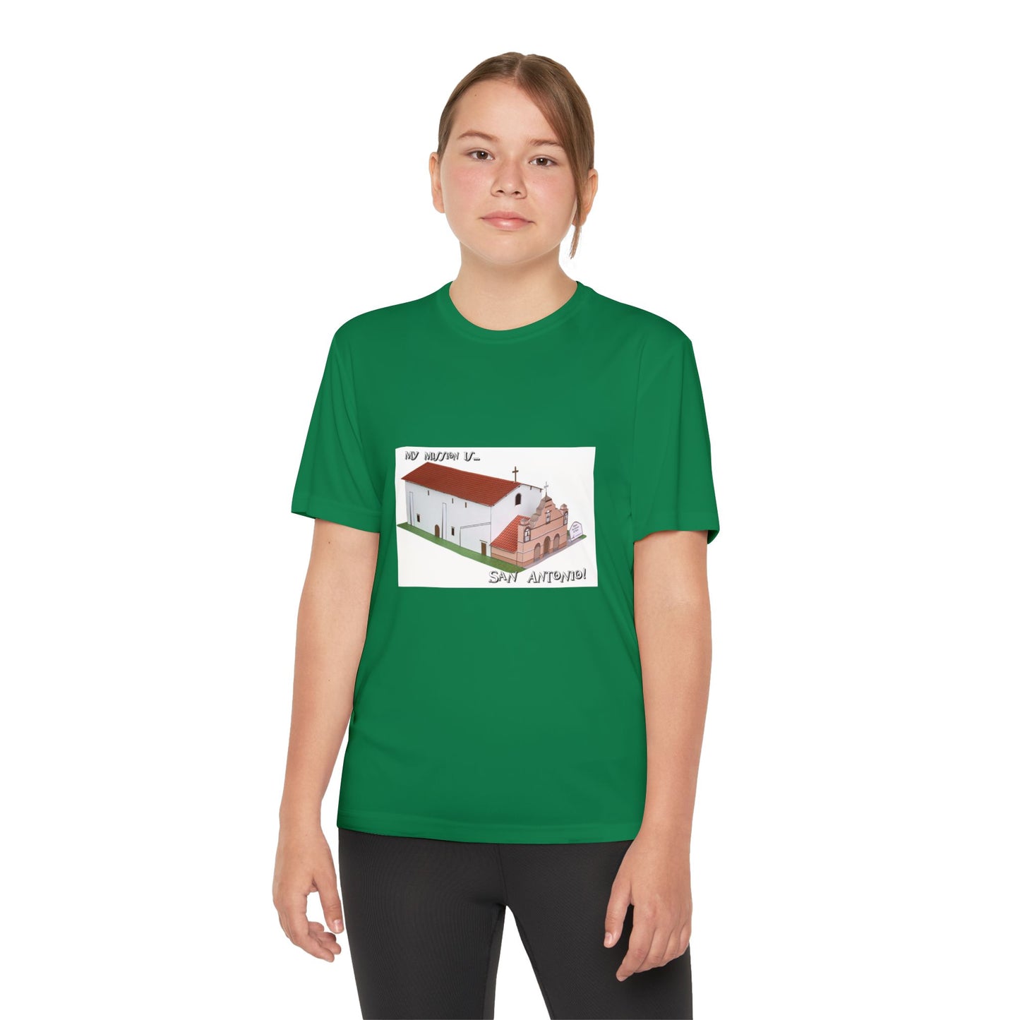 California Mission San Antonio T-Shirt