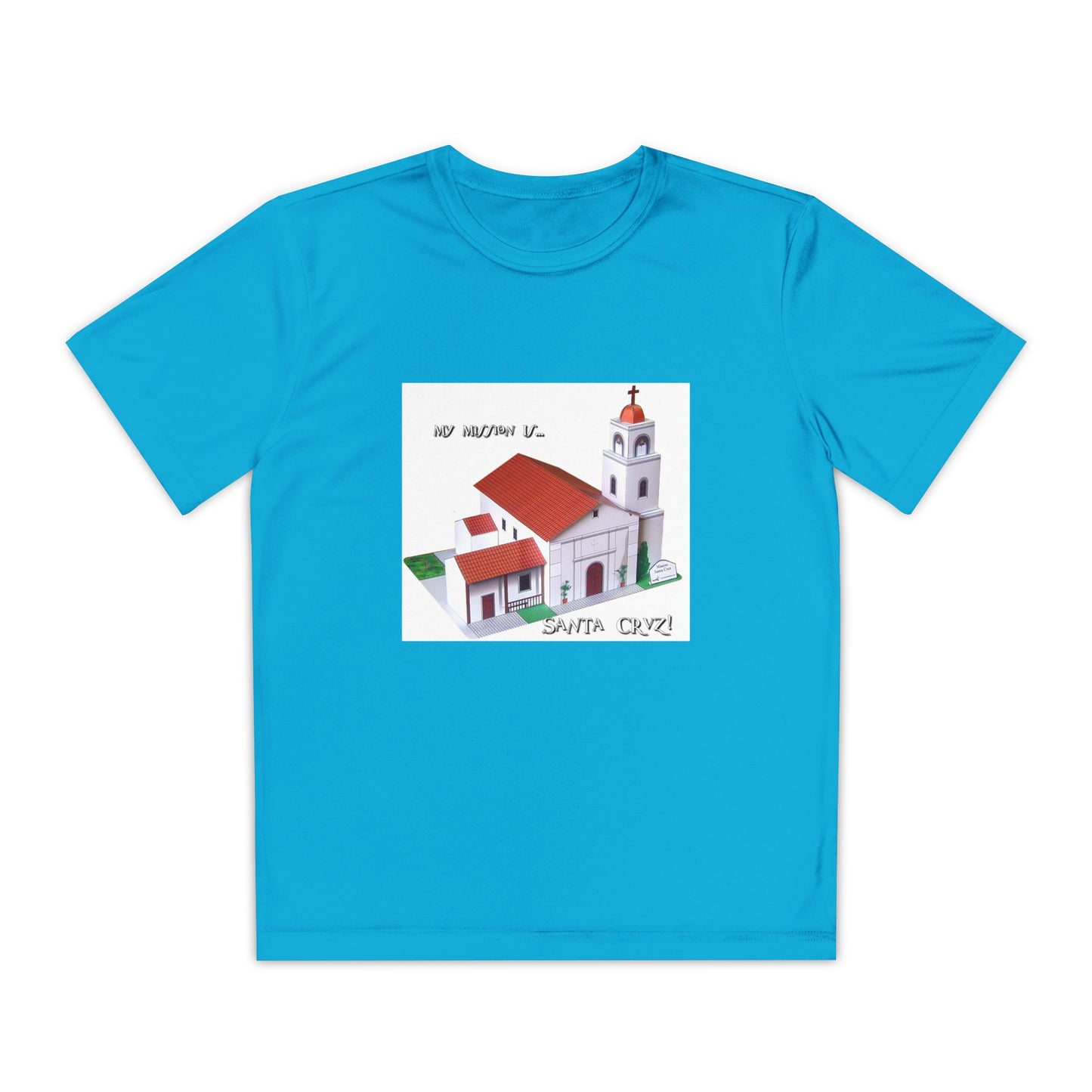California Mission Santa Cruz T-Shirt
