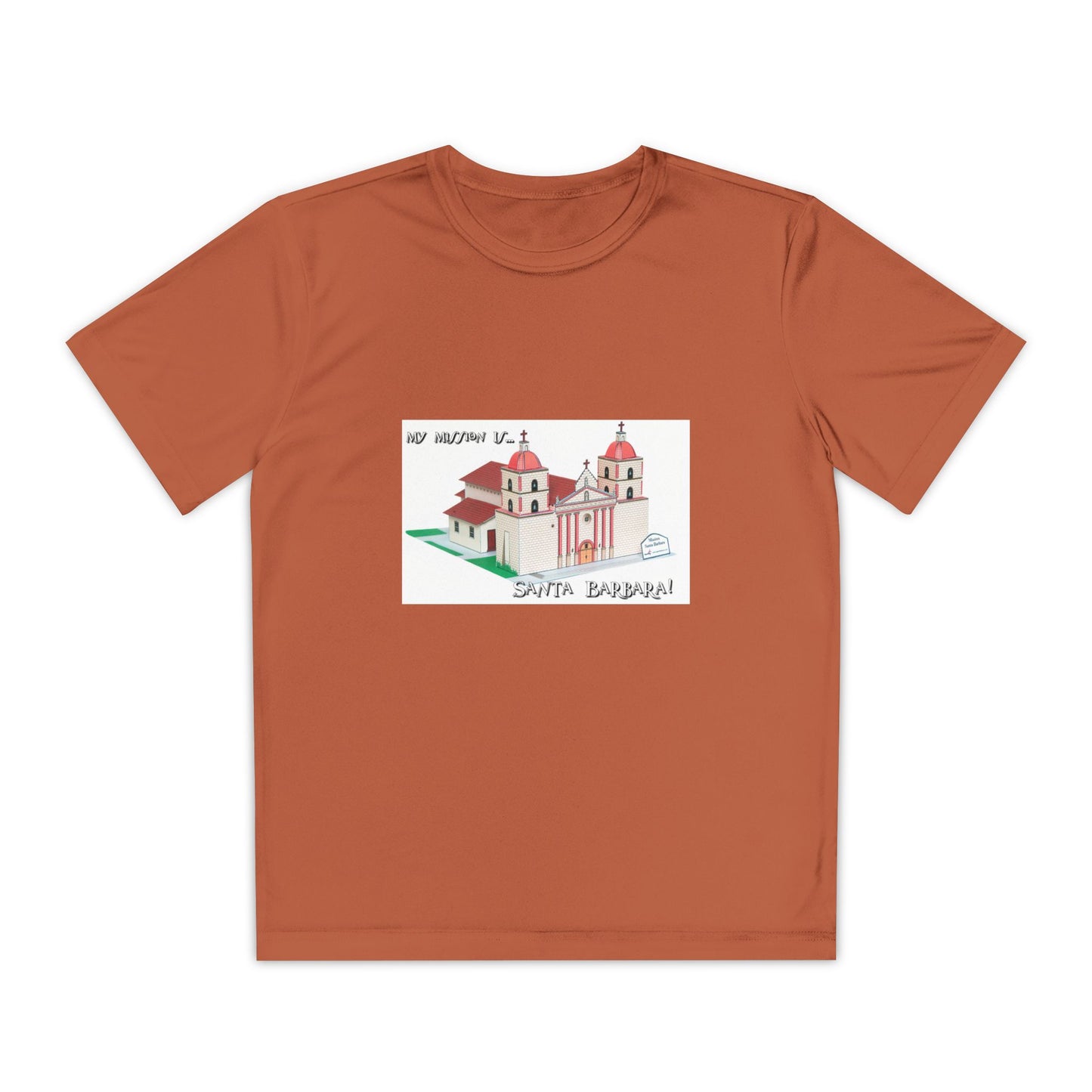 California Mission Santa Barbara T-Shirt