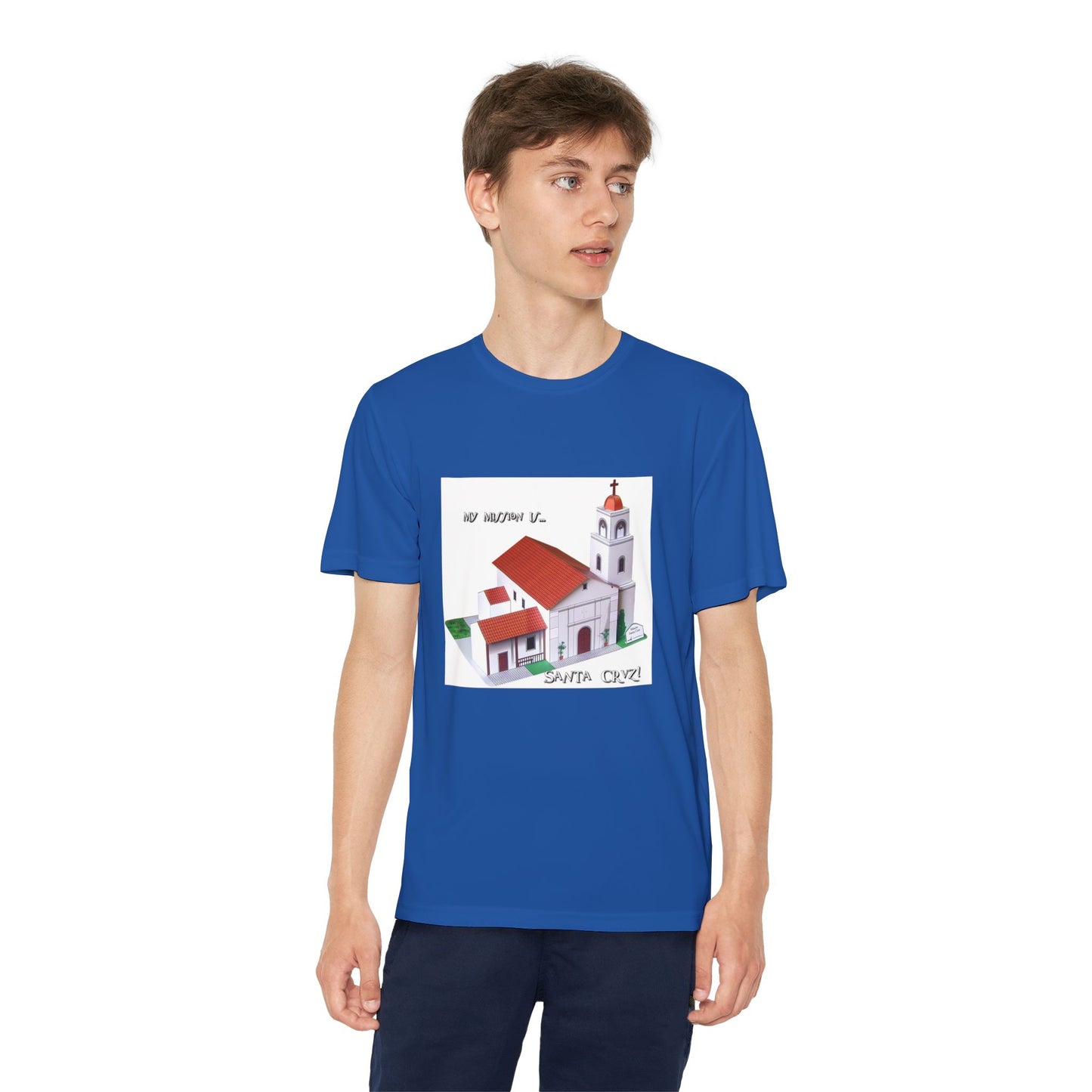 California Mission Santa Cruz T-Shirt