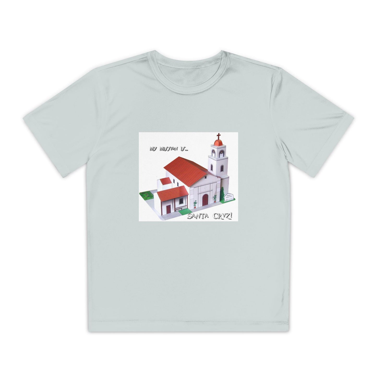 California Mission Santa Cruz T-Shirt