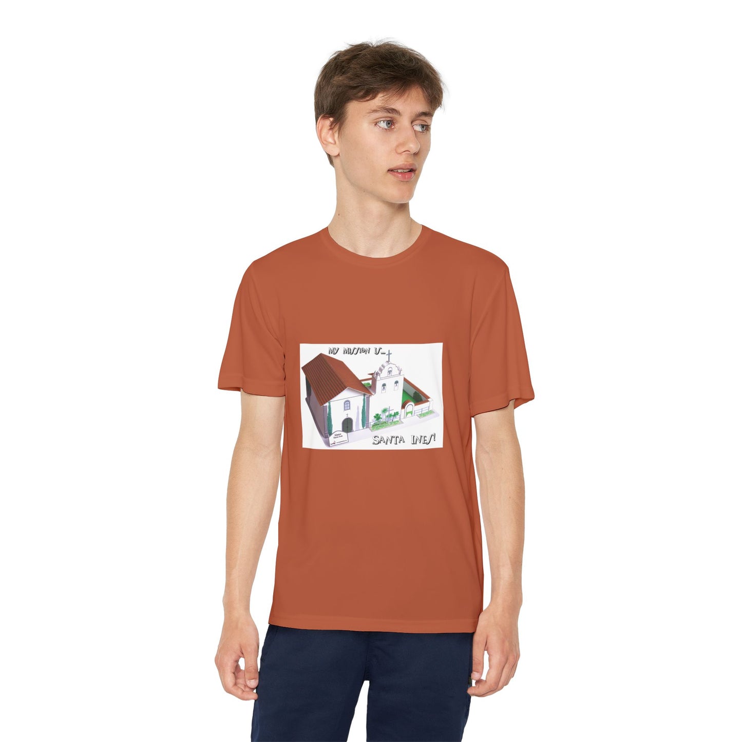 California Mission Santa Ines T-Shirt