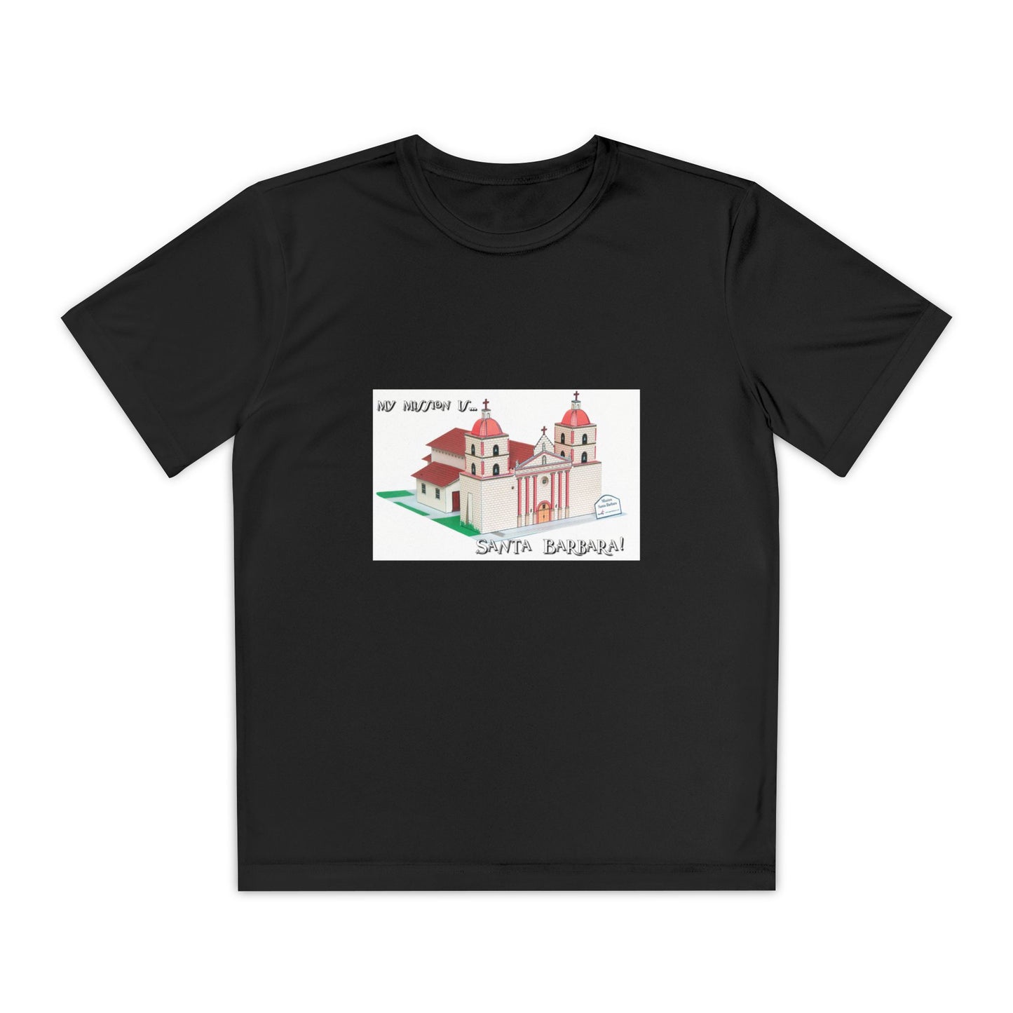 California Mission Santa Barbara T-Shirt