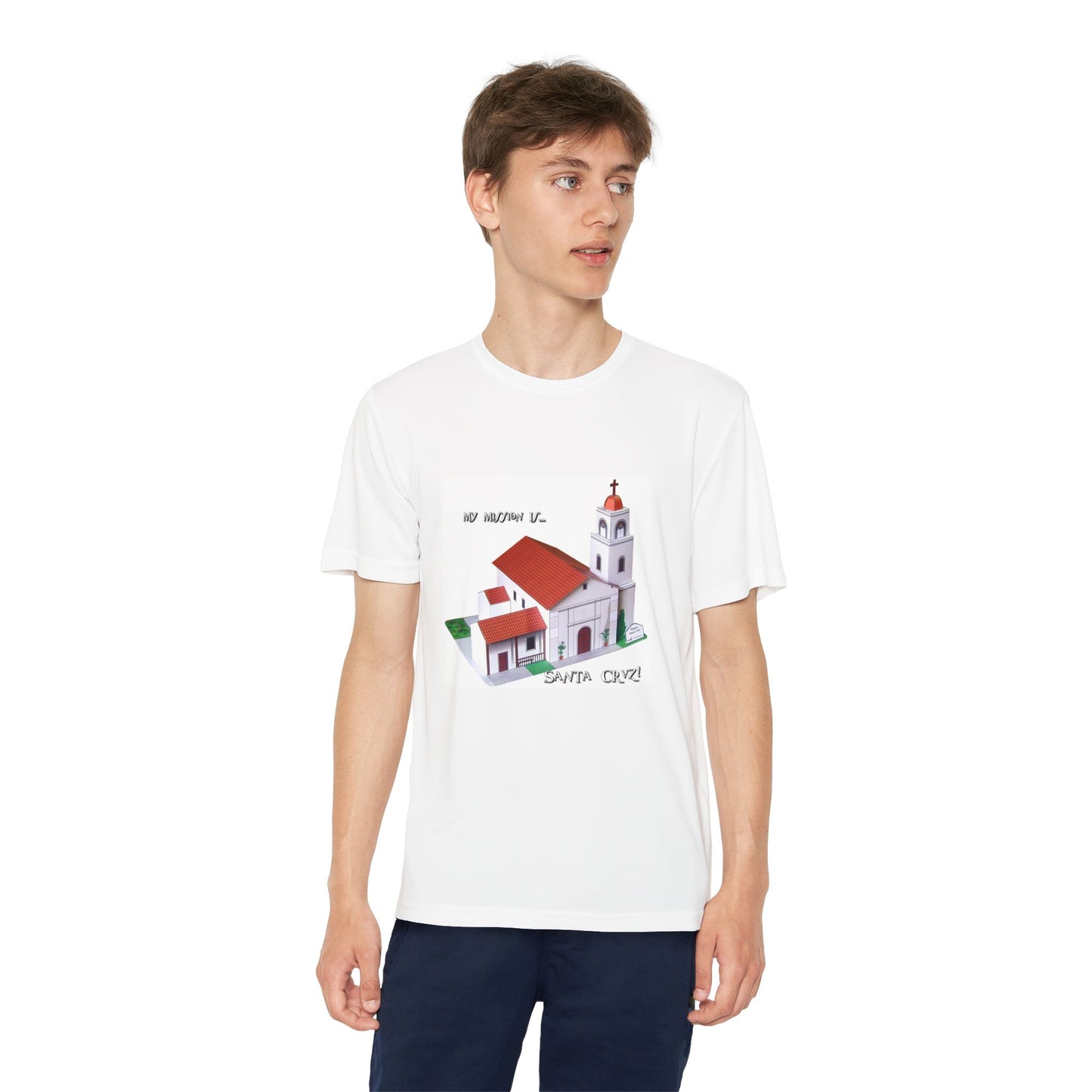 California Mission Santa Cruz T-Shirt