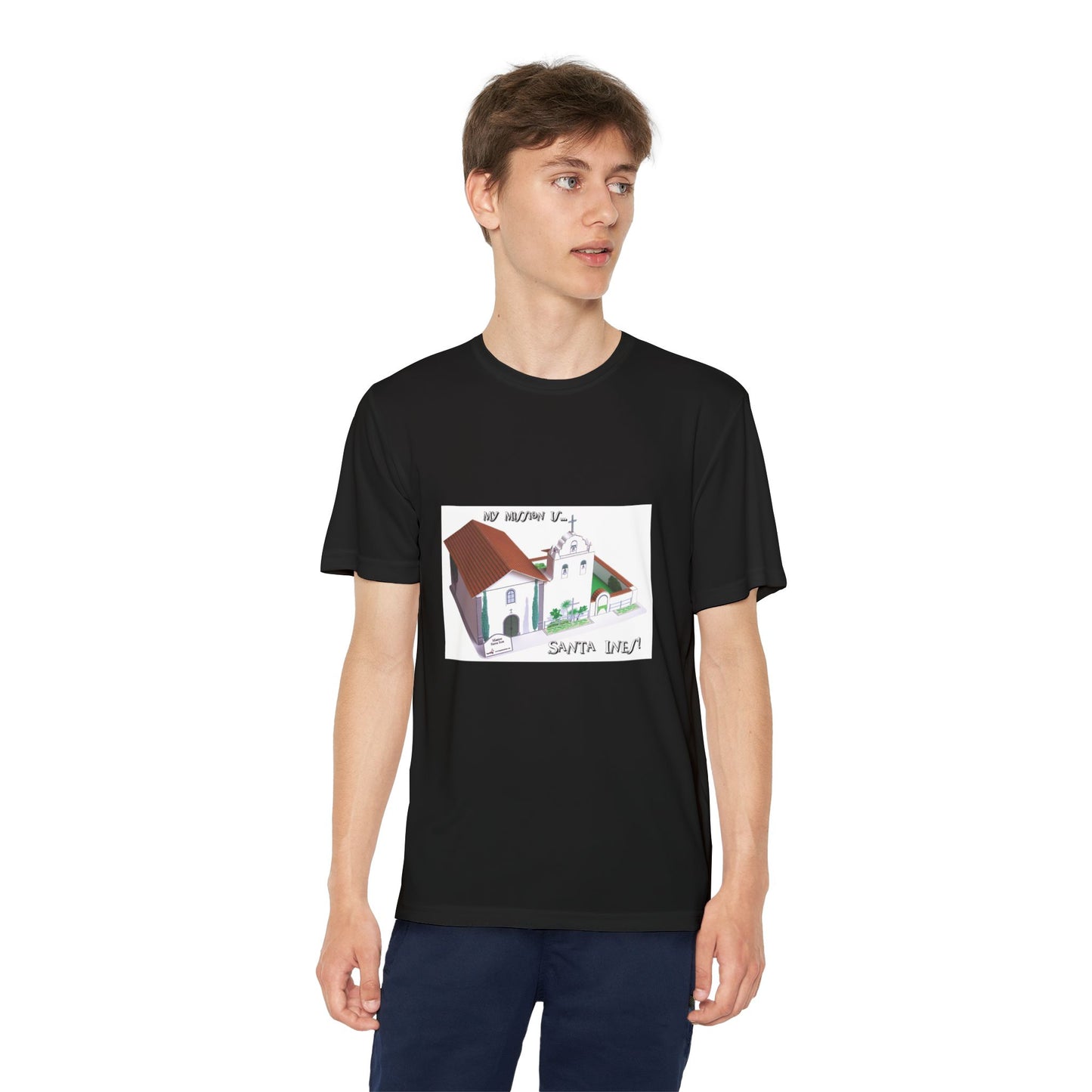 California Mission Santa Ines T-Shirt