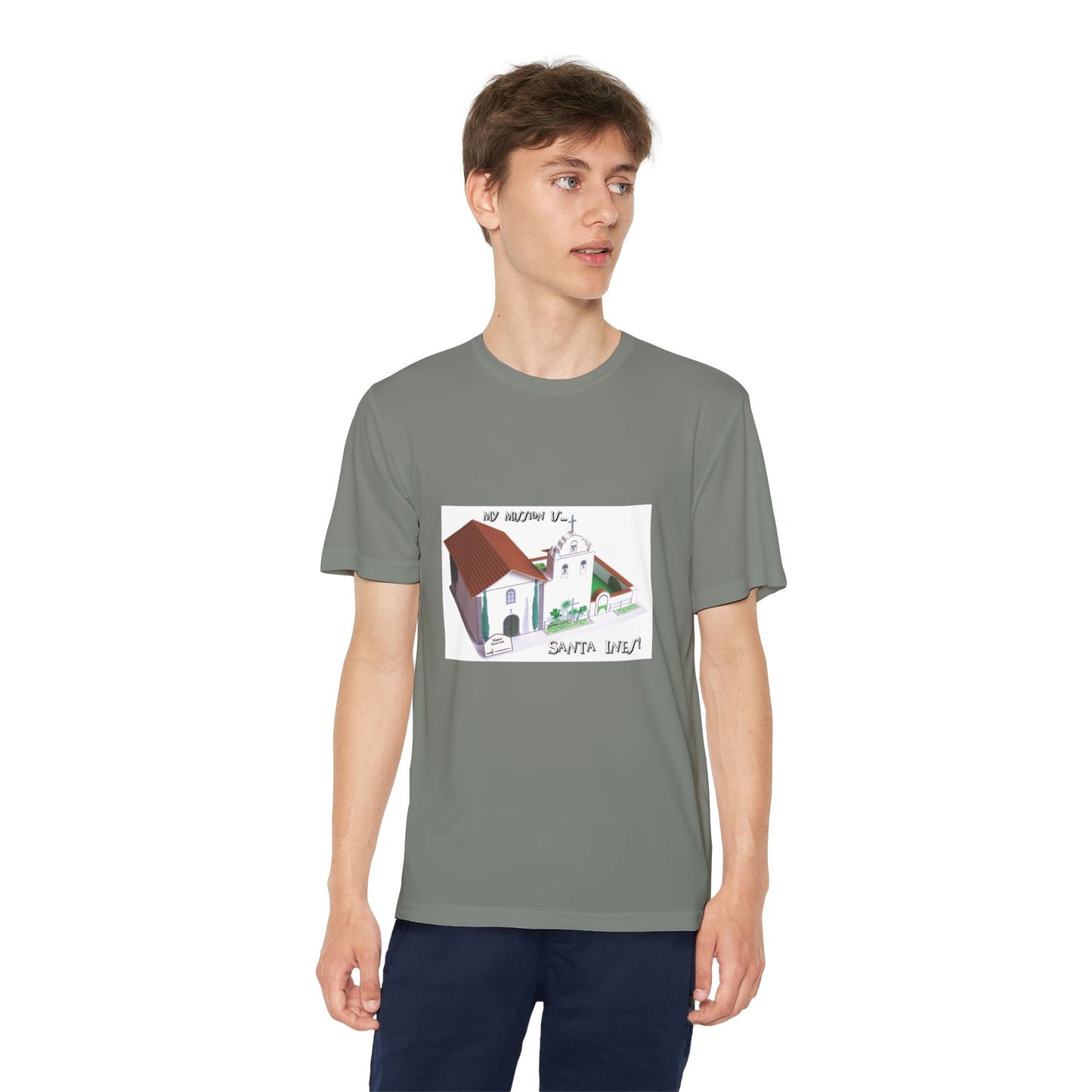 California Mission Santa Ines T-Shirt