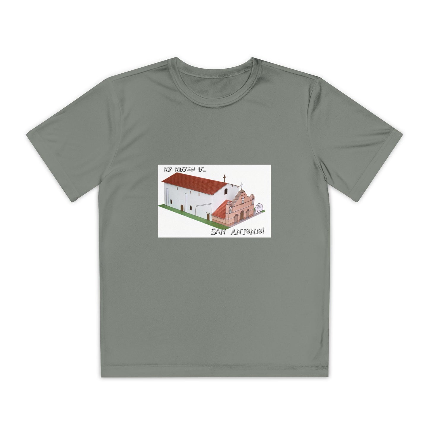 California Mission San Antonio T-Shirt