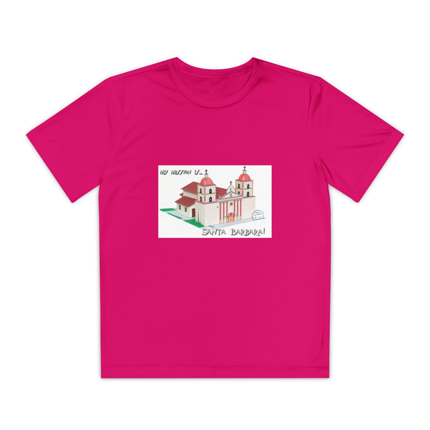 California Mission Santa Barbara T-Shirt