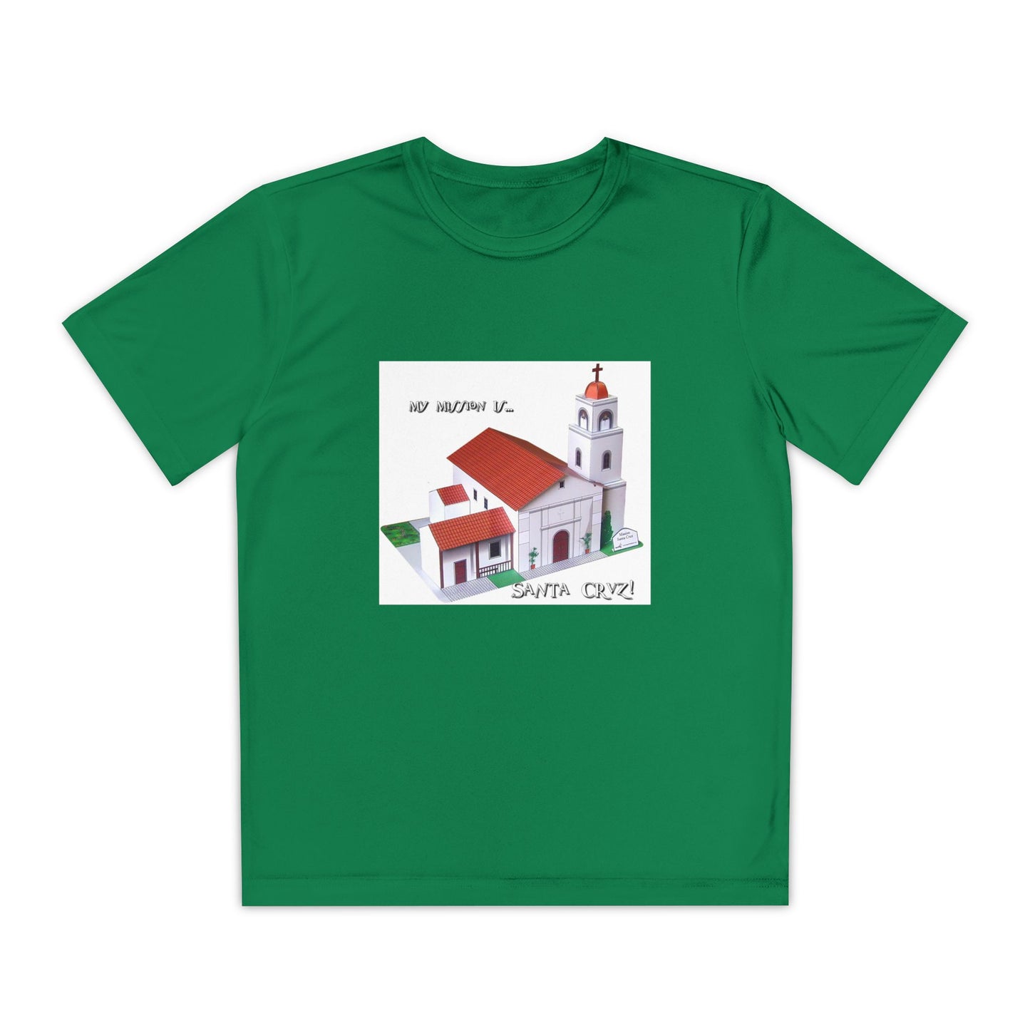 California Mission Santa Cruz T-Shirt