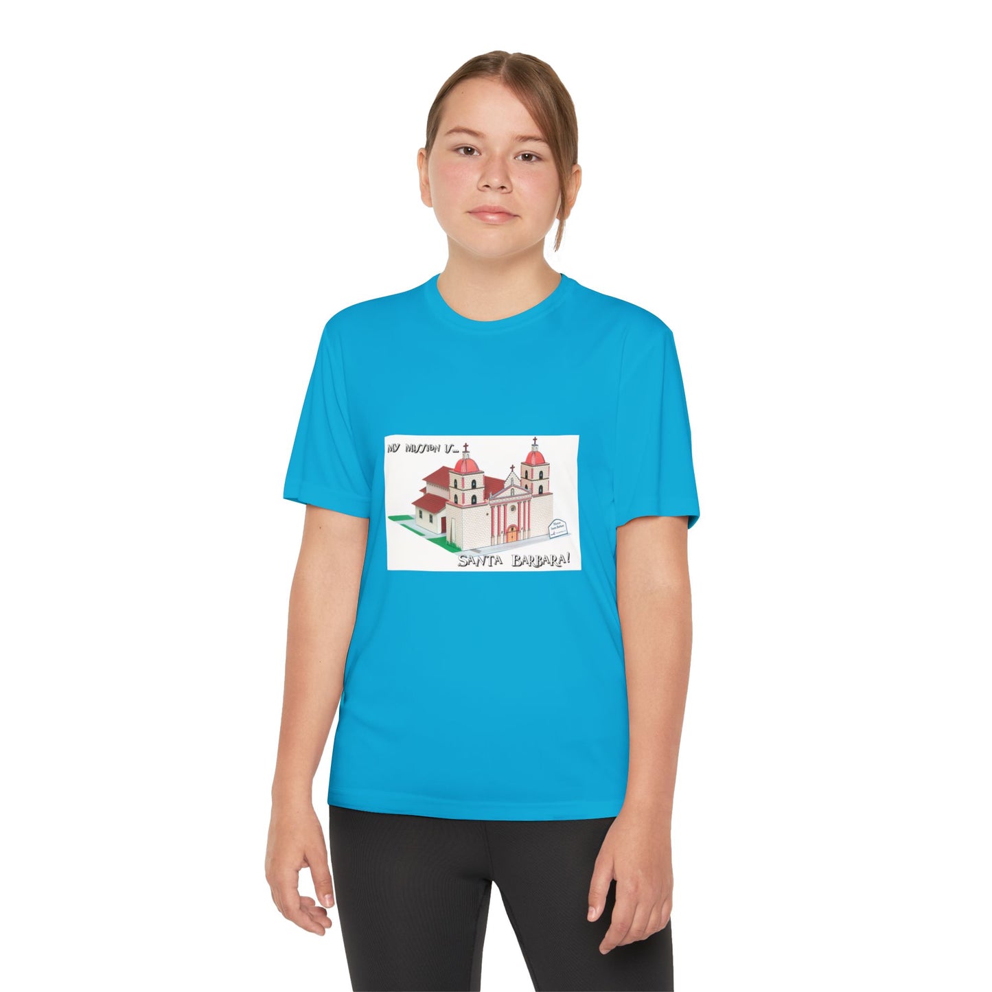 California Mission Santa Barbara T-Shirt