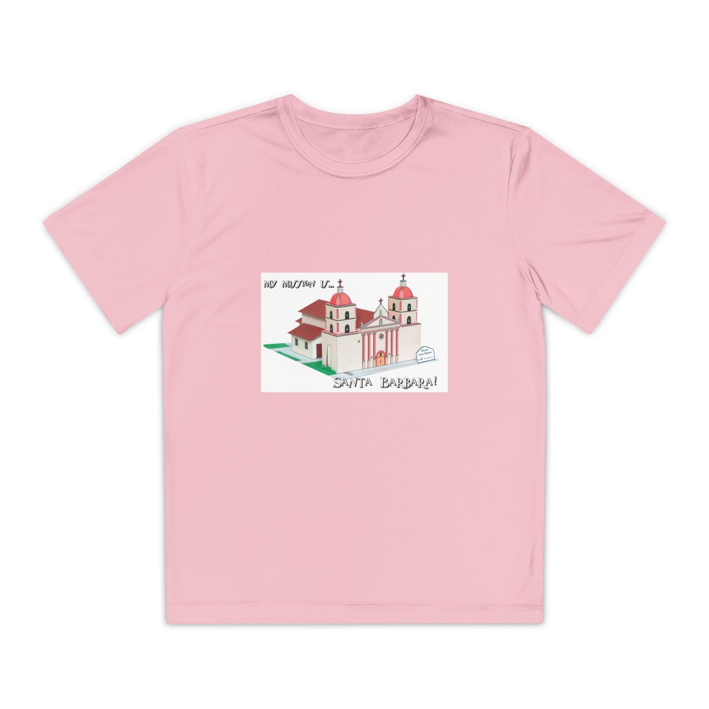 California Mission Santa Barbara T-Shirt