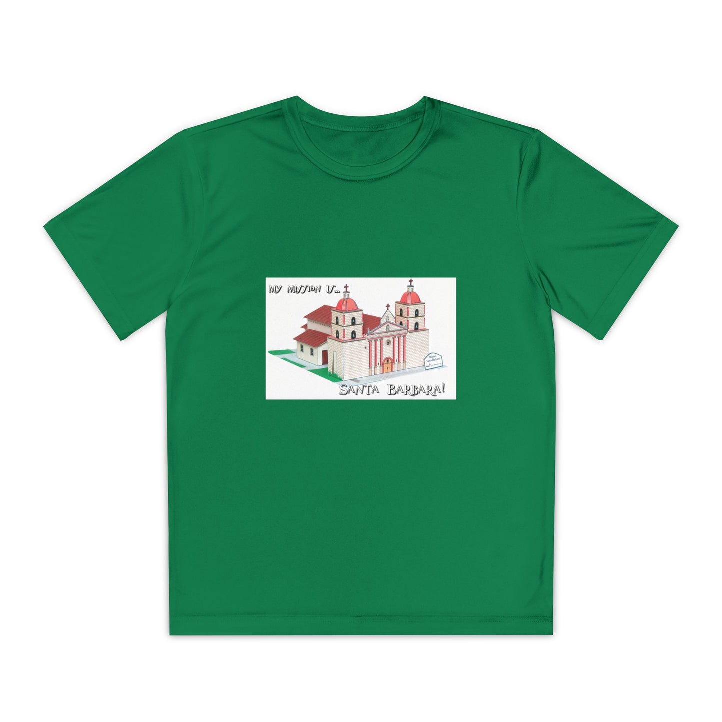 California Mission Santa Barbara T-Shirt