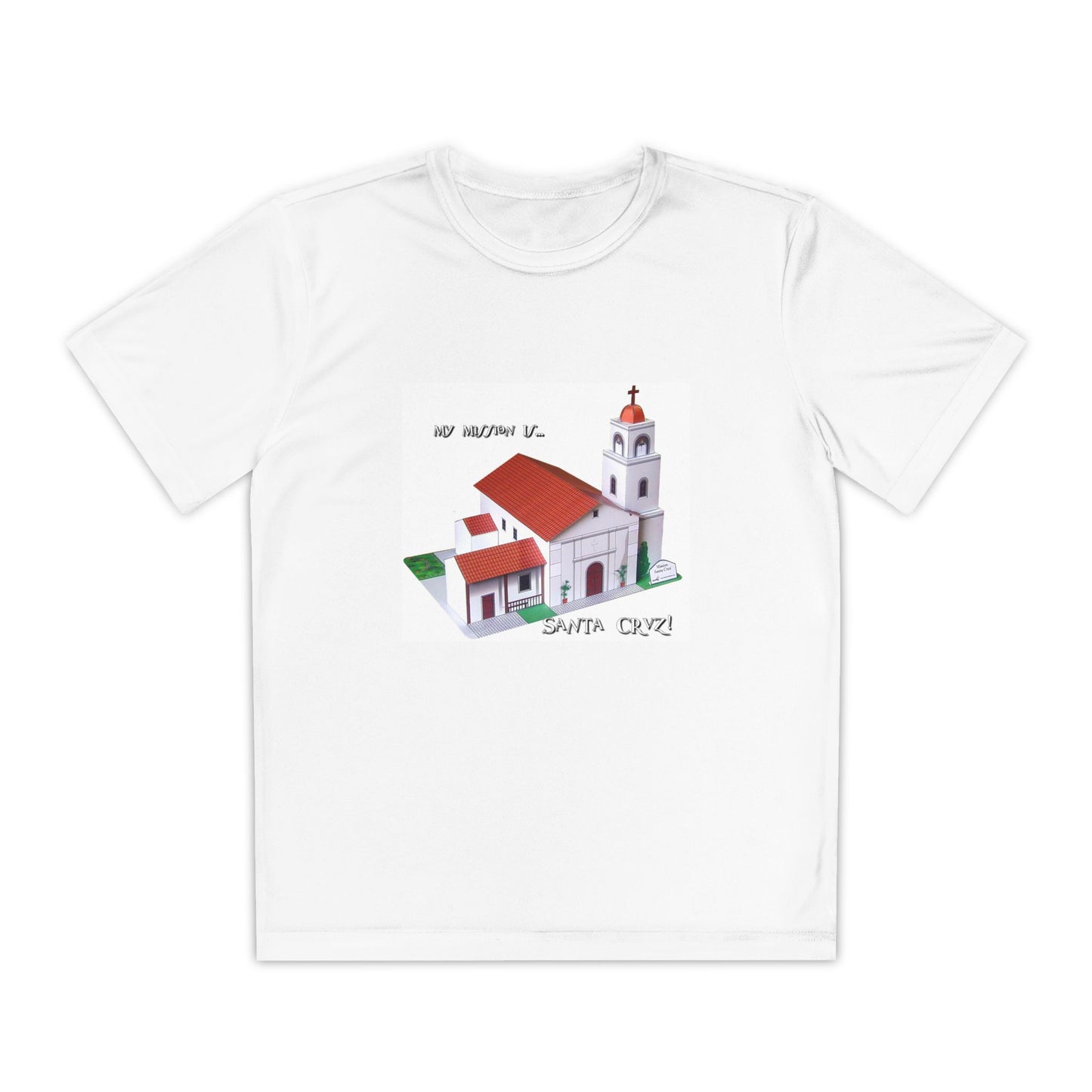California Mission Santa Cruz T-Shirt