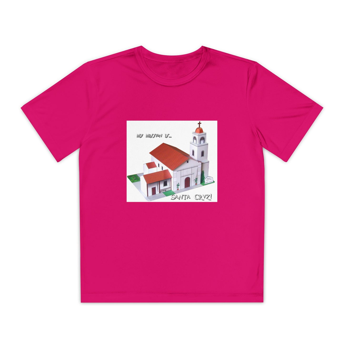 California Mission Santa Cruz T-Shirt