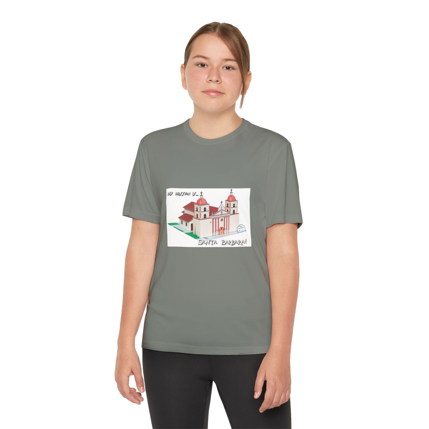 California Mission Santa Barbara T-Shirt