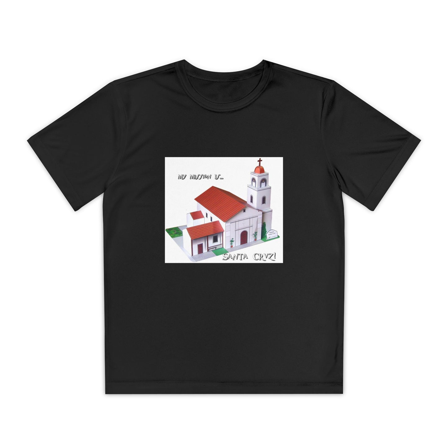 California Mission Santa Cruz T-Shirt