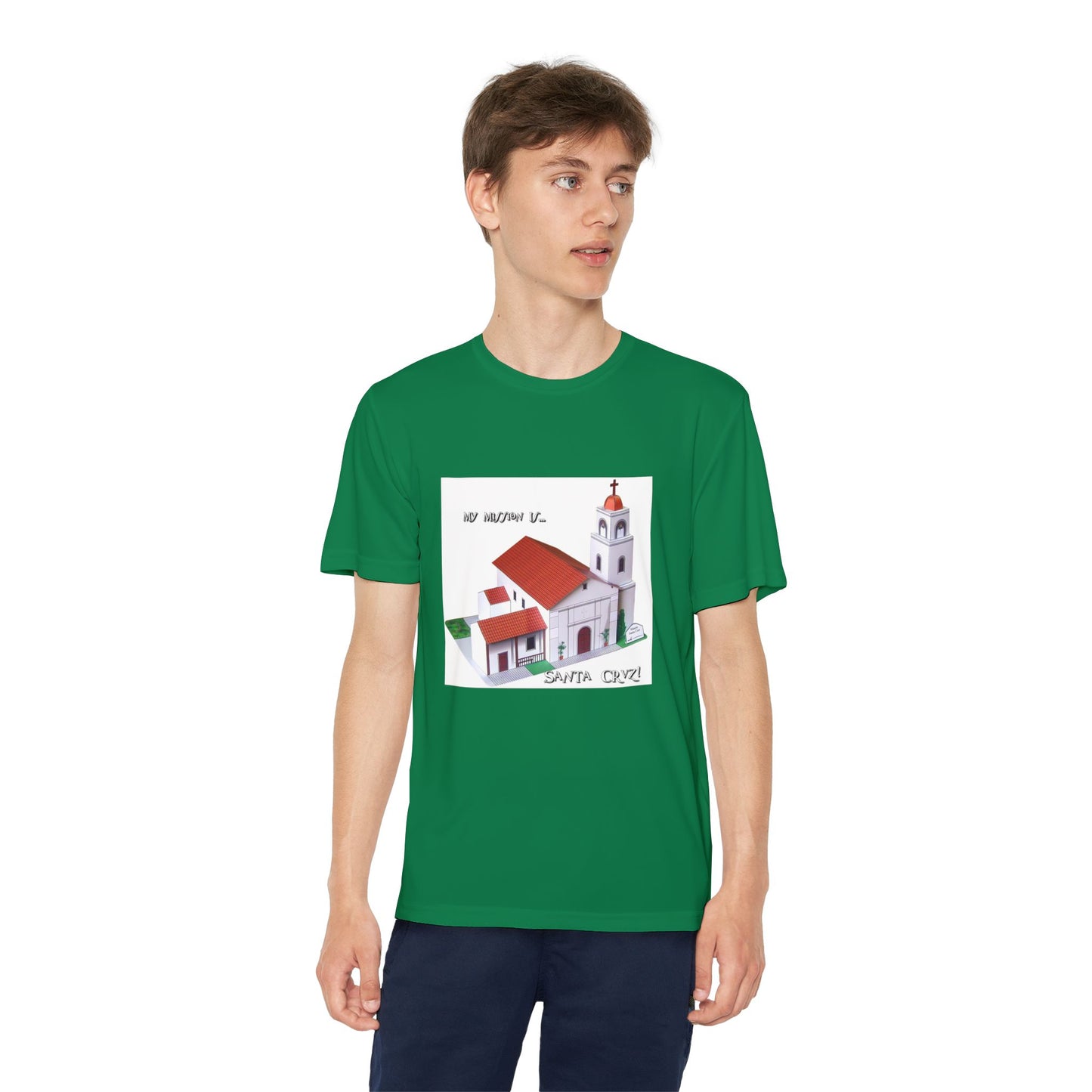 California Mission Santa Cruz T-Shirt