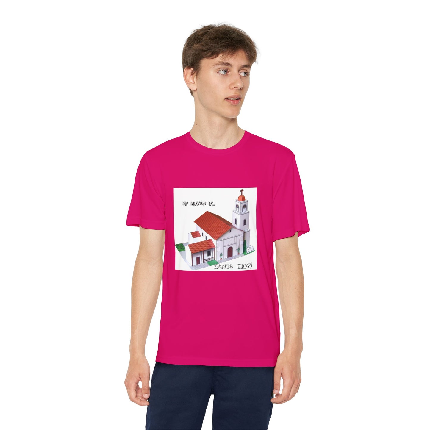 California Mission Santa Cruz T-Shirt