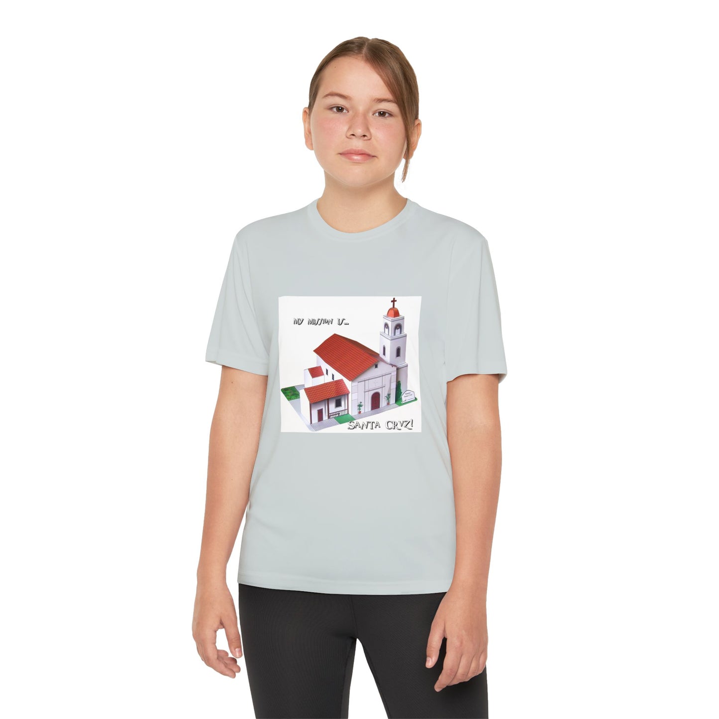 California Mission Santa Cruz T-Shirt