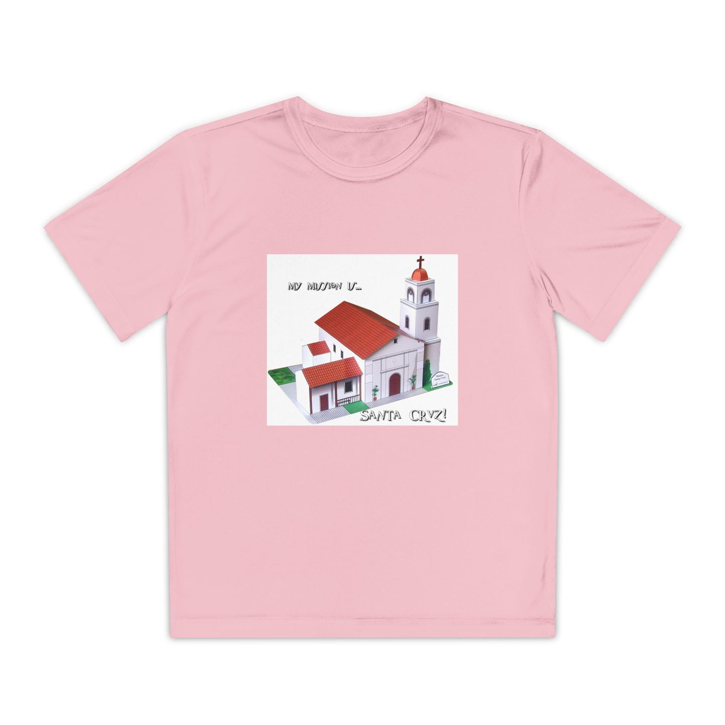 California Mission Santa Cruz T-Shirt