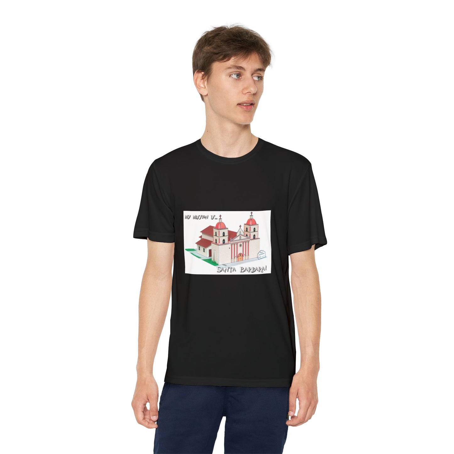 California Mission Santa Barbara T-Shirt
