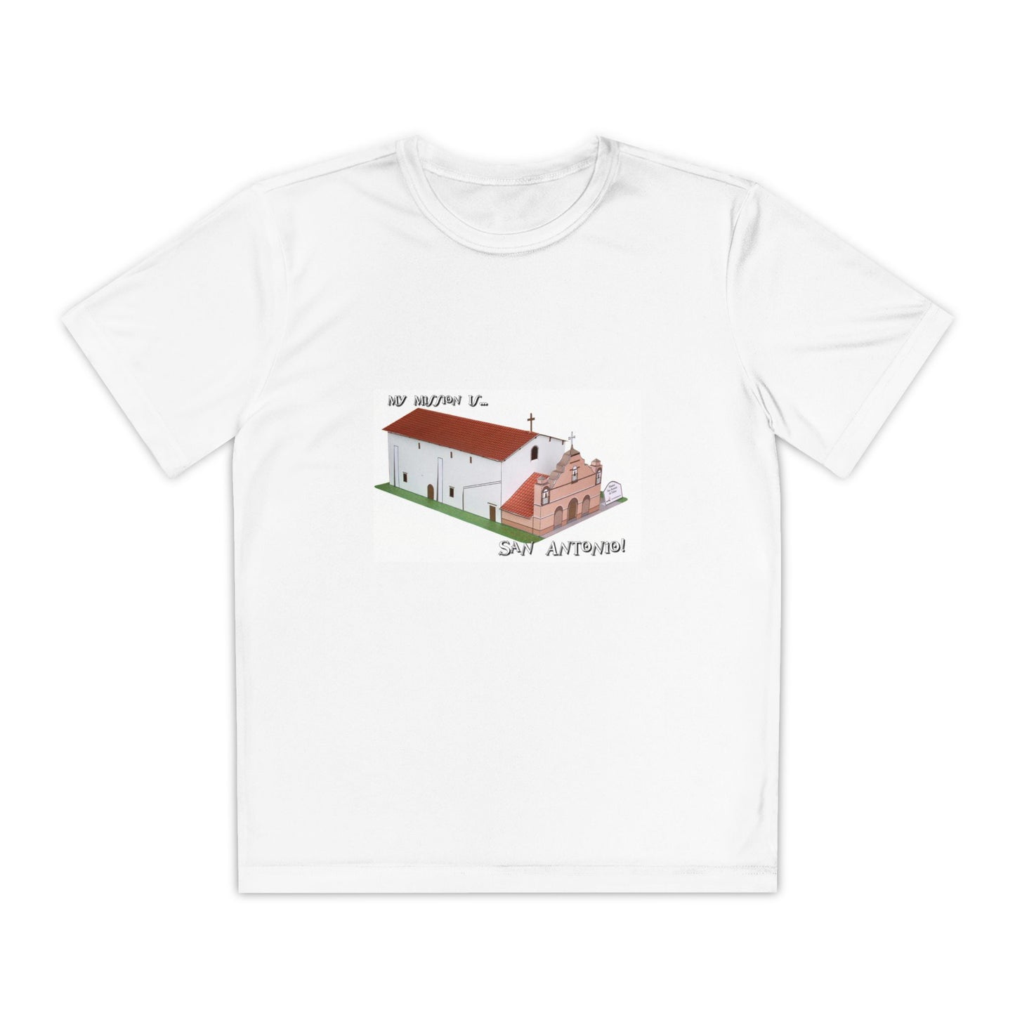 California Mission San Antonio T-Shirt
