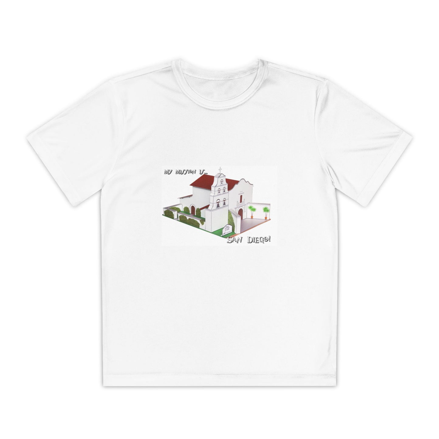 California Mission San Diego T-Shirt