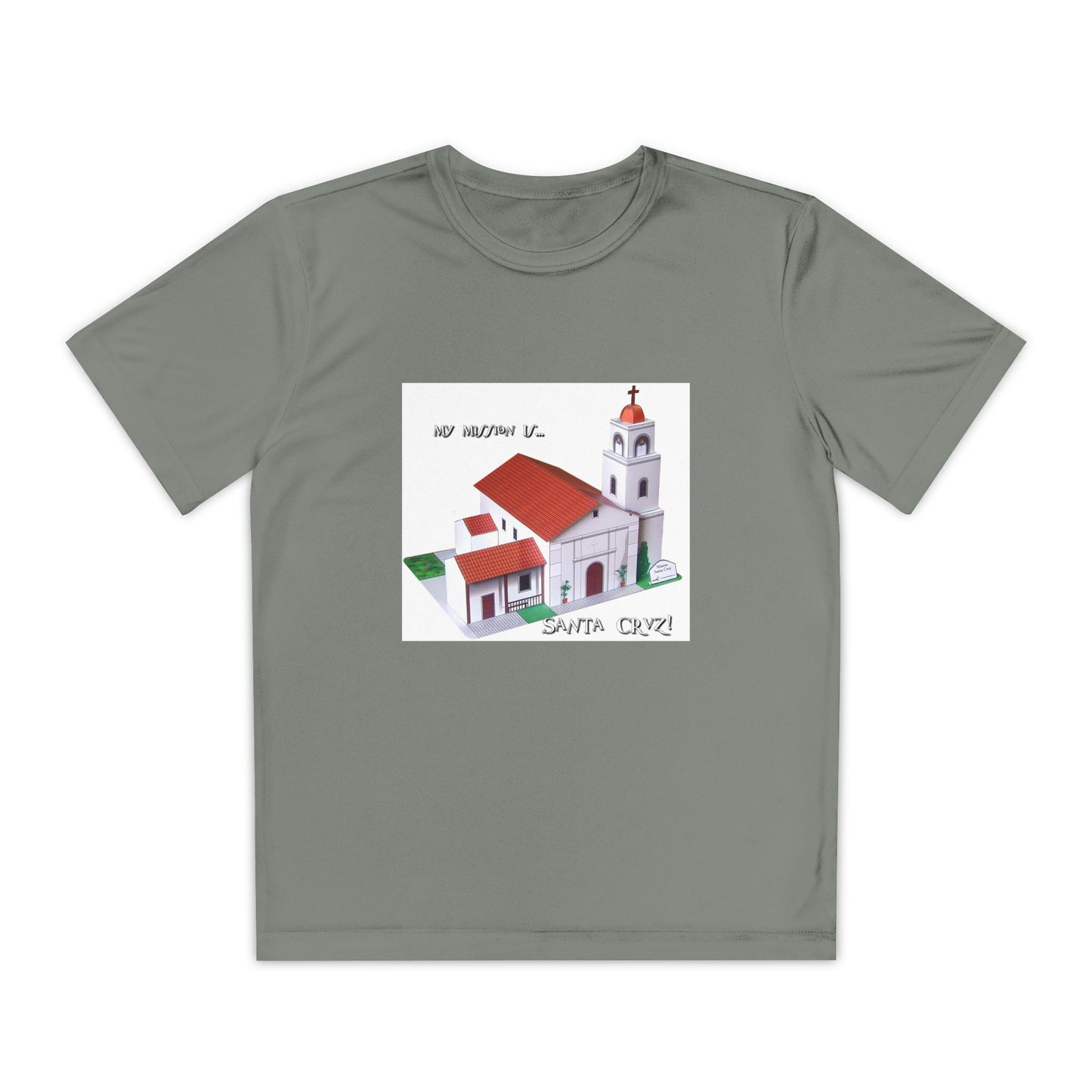 California Mission Santa Cruz T-Shirt