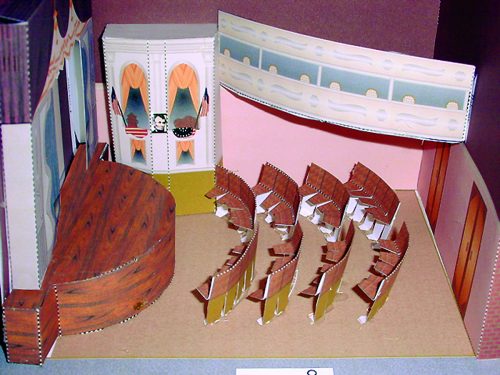 Ford's Theatre - Washington, D.C. - Assassination of President Lincoln - Paper Model