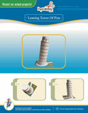 Leaning Tower Of Pisa - Italy - Paper Model Project Kit