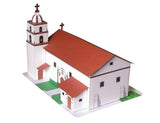 California Mission San Buenaventura - Paper Model Project Kit