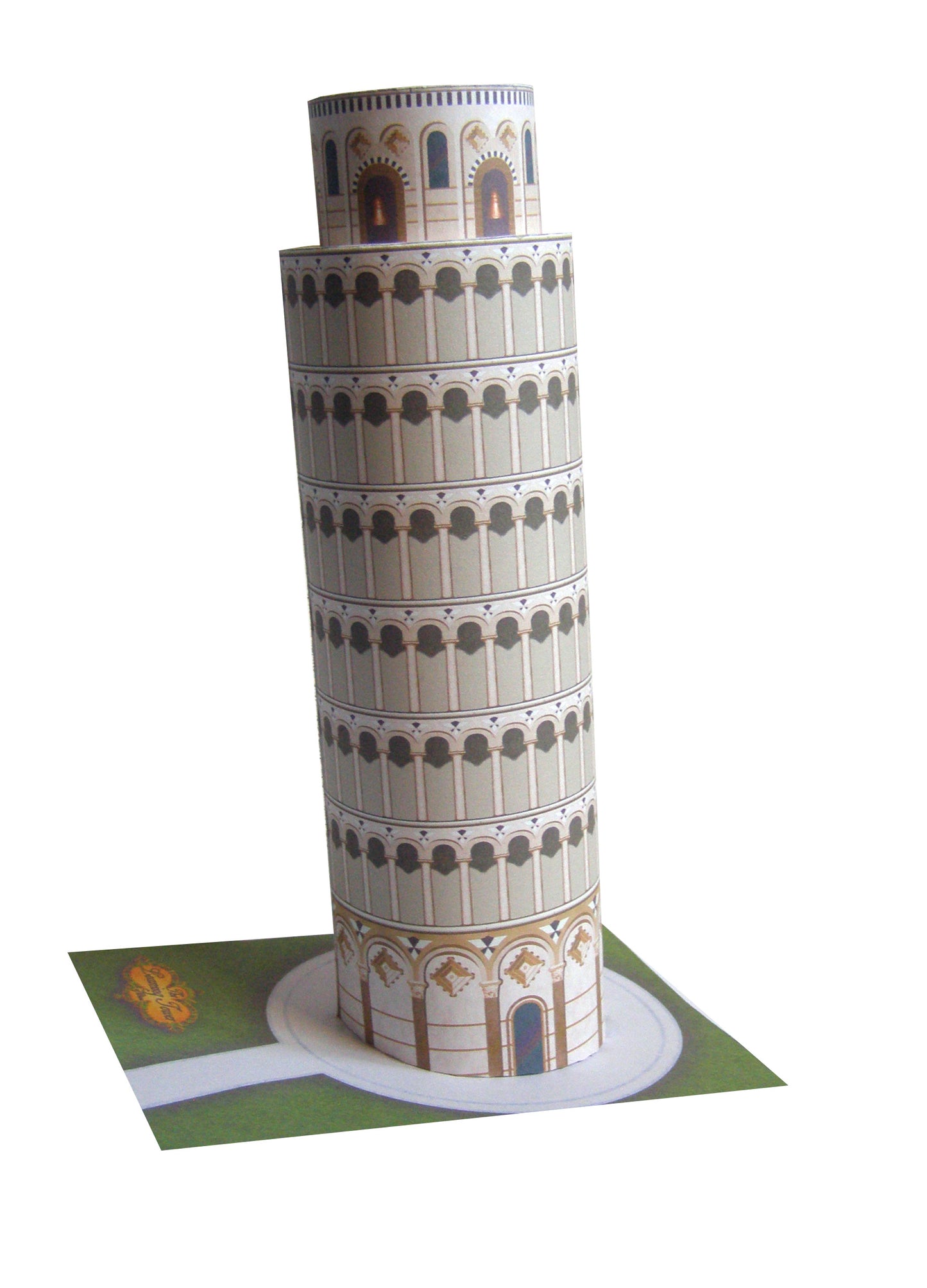 Leaning Tower Of Pisa - Italy - Paper Model Project Kit