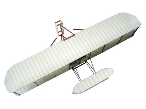 Wright Brothers Flyer -  Washington - First In Flight - Paper Model Project Kit