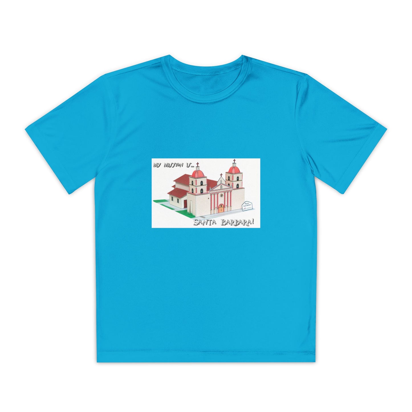 California Mission Santa Barbara T-Shirt