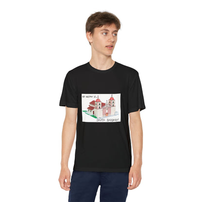 California Mission Santa Barbara T-Shirt