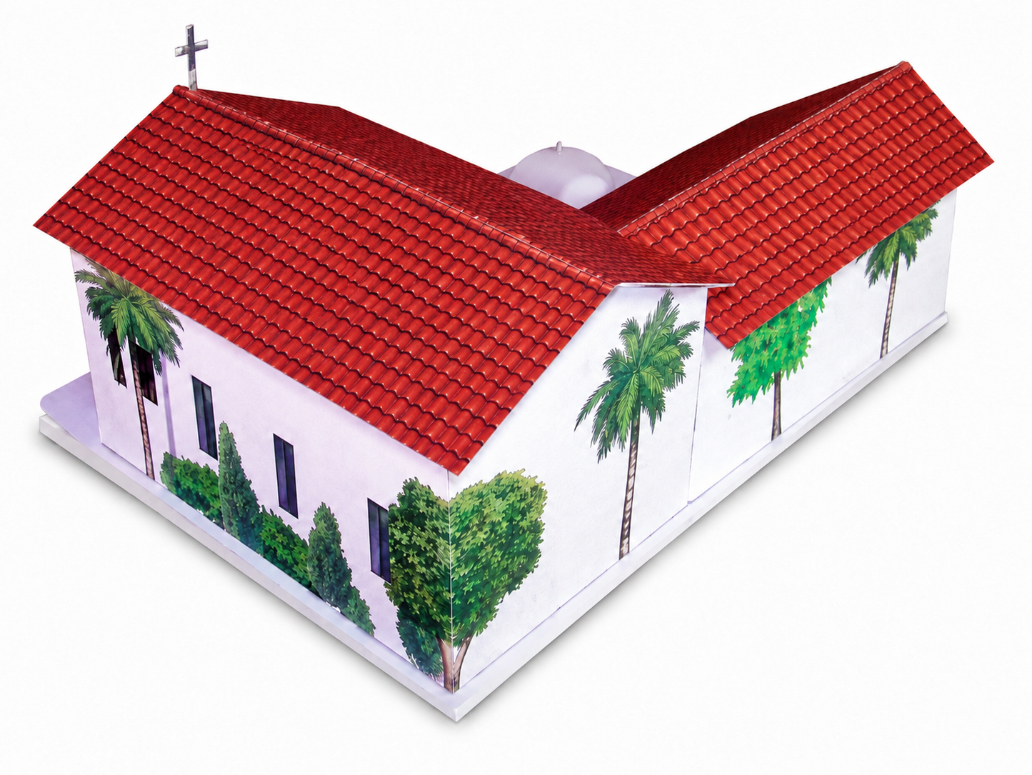 California Mission San Rafael Archangel - Paper Model Project Kit