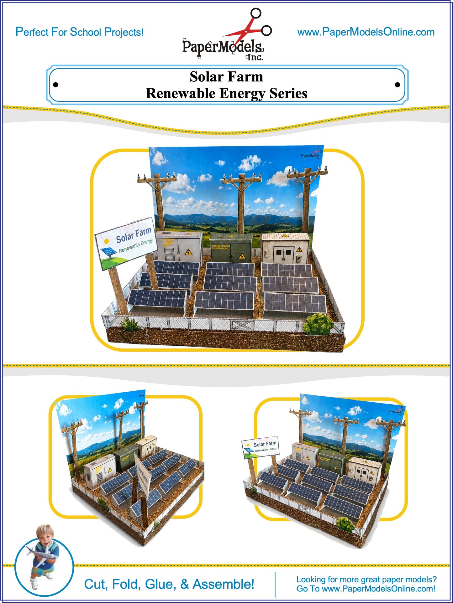 The Wind Turbines - Renewable Energy Series
