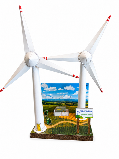 The Wind Turbines - Renewable Energy Series