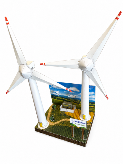 The Wind Turbines - Renewable Energy Series